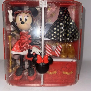 Disney Minnie Mouse Fashion Holiday Weihnachten Puppe Mode Anzieh Set 2020 - Bild 1 von 3