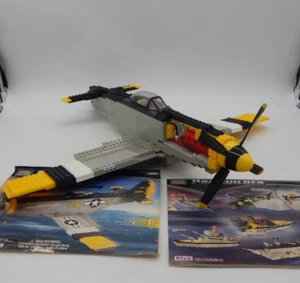 Mega Bloks ProBuilder 9772 P-51 Mustang with Manuals INCOMPLETE - Picture 1 of 19