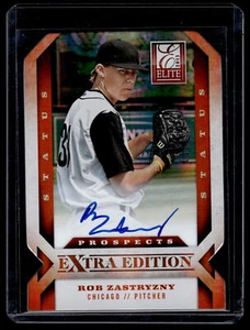 Rob Zastryzny 2013 Panini Elite Extra Edition Orange Autograph Card 1/10 #126 - Picture 1 of 2