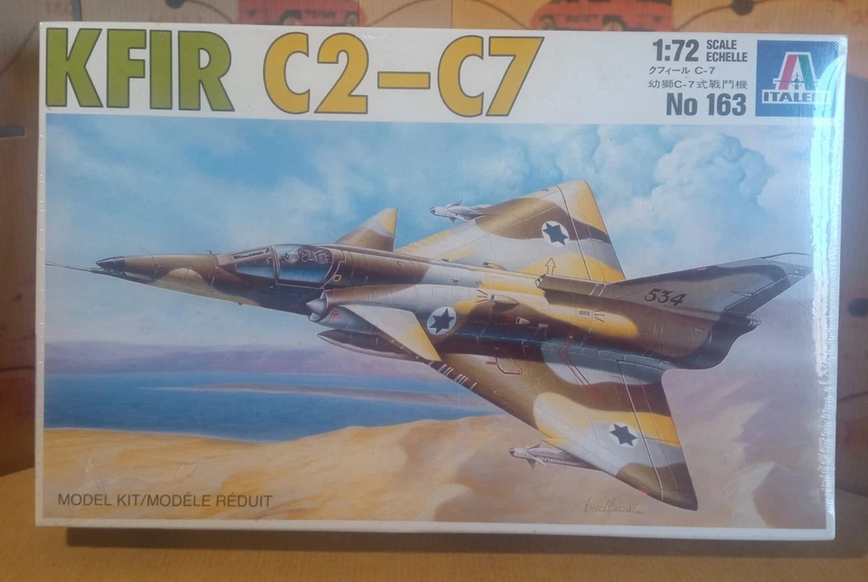 Italeri 163 Kfir C2-C7 1/72 - Immagine 1 di 1