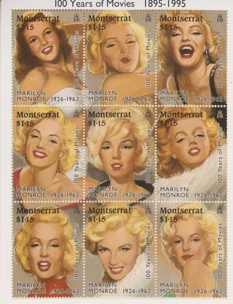 Prophila Collection Briefmarken Block147 Mosambik 2002 Marilyn Monroe – Postfrisch MNH, Sammlerstück