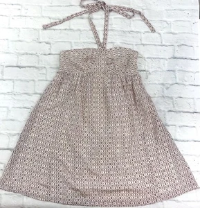 Madewell Shift Dress Womens Size 2 Convertible Halter Tie-Dye Silk Casual $150 - Picture 1 of 8