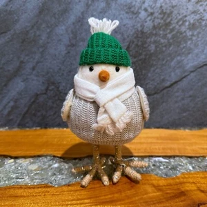 Target Wondershop 2018 Featherly Friends JUNIPER Christmas Fabric Bird Figurine - Picture 1 of 5