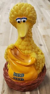 Banco de goma Big Bird Seed Money Plaza Sésamo PBS coleccionable para niños de colección - Imagen 1 de 7