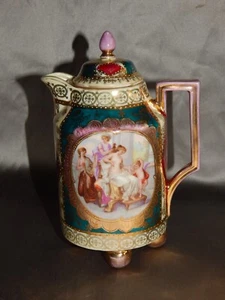 Royal Vienna Austria Kaffeekanne, Mokkakanne Porzellan - Bild 1 von 10