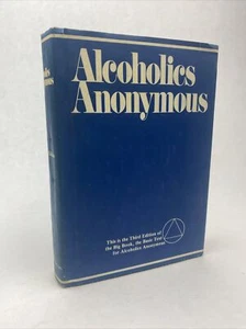 AA Big Book Alcoholics Anonymous 3rd Edition  1985  (1976cr) 3rd/19th HC/DJ - Picture 1 of 17