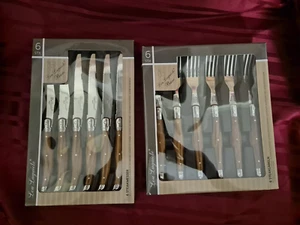 LOU LAGUIOLE Steakbesteck - Steakmesser + Steakgabel - Set 12-teilig **NEU/OVP** - Bild 1 von 3