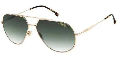 Gafas de sol Carrera C274 21K doradas/verdes lentes unisex aviador 61 mm Foto 1 de 3