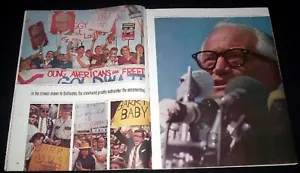 BARRY GOLDWATER 1964 REPUBLICAN CANDIDATE PRESIDENT CAMPAIGN 34 PHOTO PICTORIAL - Picture 1 of 1