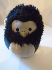Peluche Original Squishmallow Aron Gorilla 8" Negro Gris - Imagen 1 de 4