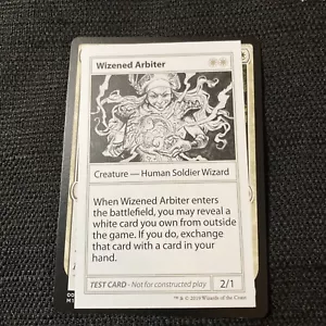 MTG Wizened Arbiter (Testkarte) - Mystery Booster Karten Pack frisch - Bild 1 von 3
