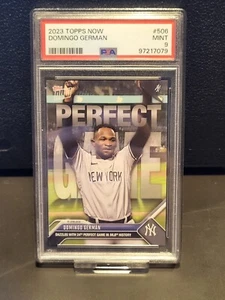 Domingo German New York Yankees Topps Now Perfect Game 2023 Card PSA 9 - Picture 1 of 2