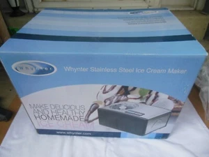 Whynter ICM-15LS Automatic Ice Cream Maker 1.6 Quart Capacity Stainless - Picture 1 of 7
