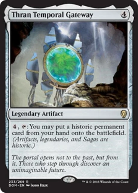 MTG - THRAN TEMPORAL GATEWAY - Dominaria (R) - Image 1 of 1