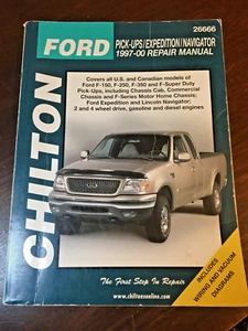 Ford Pick-Ups, Expedition, and Navigator 1997-00 Repair Manual Chilton 26666 - Picture 1 of 9