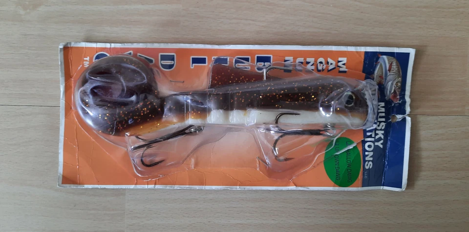 musky innovations magnum bull dawg,walley,hecht,pike,big bait,swimbait - Bild 1 von 1