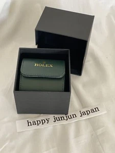 Rolex Watch Travel Case Pouch green Authorized Store Novelties USED From Japan - Picture 1 of 18