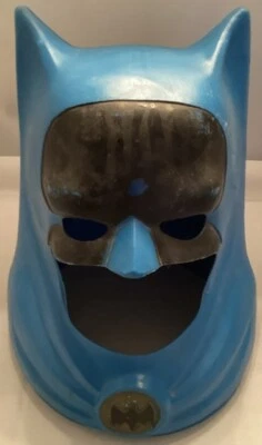 Batman Helmet Mask 1966  Ideal Toy Corp Halloween Super Hero Costume Vintage - Image 1 of 4