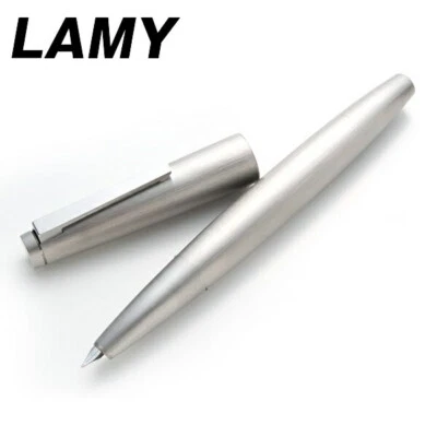 Lamy 2000 Stainless Steel Fountain Pen Stainless Steel Fine Nib L02F - Image 1 of 4