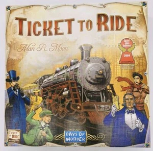 Ticket to Ride Days of Wonder Board Game Alan R. Moon COMPLETE - Picture 1 of 6