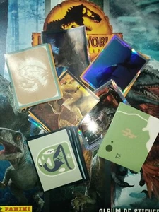 Jurassic World Dominion Figurine Panini 2022-stickers - Foto 1 di 1