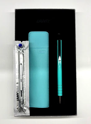 Lamy Swift Lagoon Tintenroller Rollerball mit Lederetui NEU & OVP - Bild 1 von 4