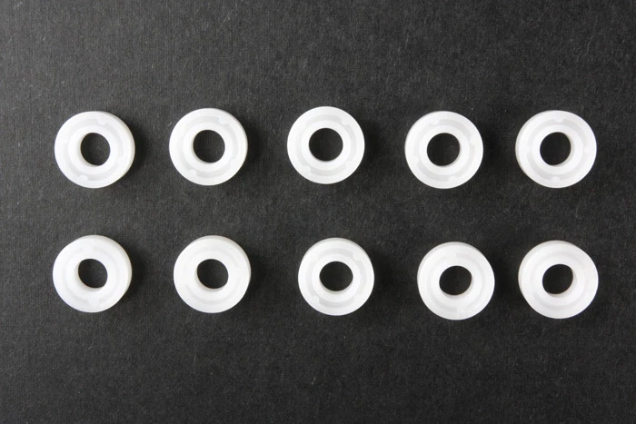 Genuine Tamiya 1150 White Plastic Bearings for all models (PACK OF 10) - Image 1 of 1