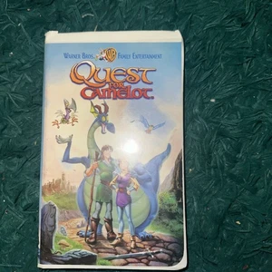 Quest For Camelot 1998 Screener VHS, HTF, Rare Screening Cassette - Picture 1 of 3