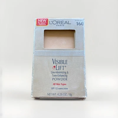 NEW L'Oréal Visible Lift Line Minimizing Tone-Enhancing Powder #160 NUDE BEIGE. - Image 1 of 4