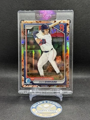 2024 Bowman Draft Chrome #BDC-146 Zach Ehrhard Snack Pack Pop Corn SSP - Image 1 of 2