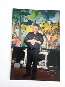 Hans Kloss - Peintre - autographe original - environ 15 x 10 cm - photo - Photo 1/1