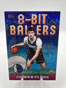 2025-26 Topps 8-Bit Ballers HOLO FOIL Cooper Flagg Rookie Mavericks #8B-31 C14 - Bild 1 von 2