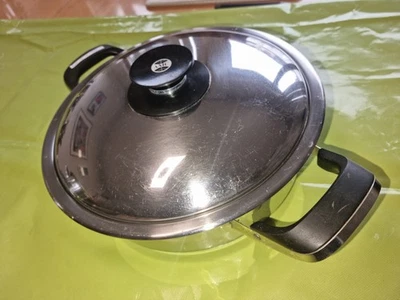 AMC   Topf mit Deckel 3,3 Liter 24cm Durchmesser 1,2 Bar. - Bild 1 von 4