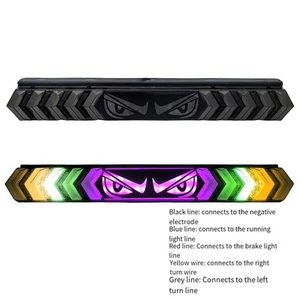Stylish RGB LED Tail Lights for Trucks with Advanced Illumination Technology - Picture 1 of 9