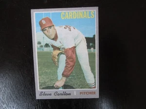 1970 Topps # 220 Steve Carlton Card St Louis Cardinals - Picture 1 of 2