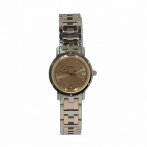 Hermes Clipper Nacle CL4.221 Quartz Watch Women's Watch Free Shipping [Used] - Picture 1 of 9