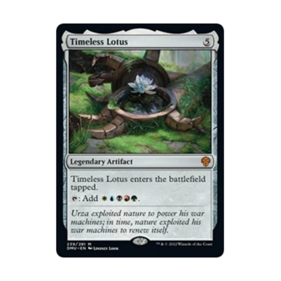 WOTC Dominaria United Timeless Lotus (MR) EX - Image 1 of 1