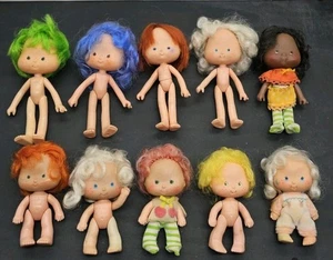 Strawberry Shortcake Dolls Lot (10) Nude / TLC Kenner AGC Dancing Baby Kids - Picture 1 of 23