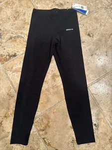 NEW Adidas Girls Leggings,  Size Large,  Black - Picture 1 of 4