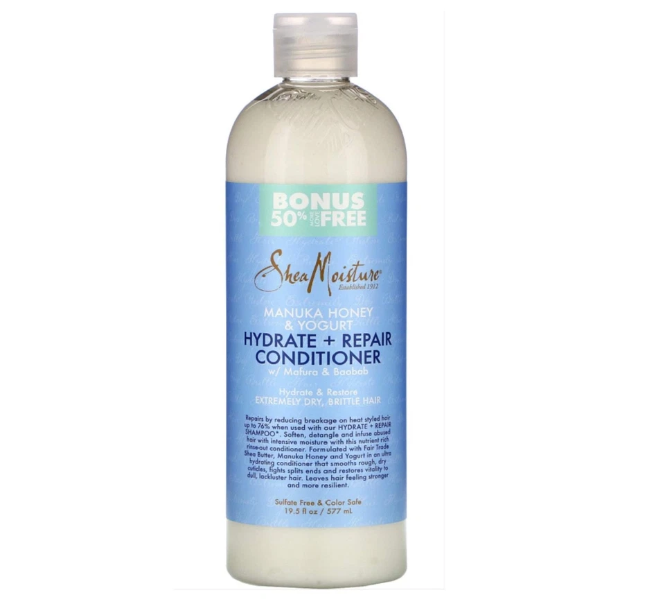Shea Moisture Manuka Honey & Yogurt Hydrate + Repair Conditioner, 19.5 fl oz - Image 1 of 1