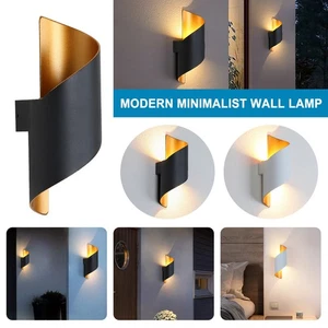 Outdoor Wall Sconce LED Porch Light Fixture Waterproof for Hallway Patio Indoor - Picture 1 of 14