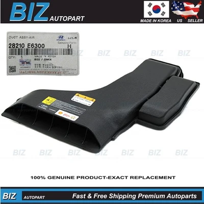 Genuine Air Intake Inlet Duct for 2018-2019 Hyundai Sonata Hybrid 28210-E6300 Foto 1 de 4