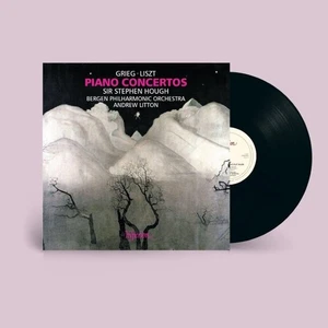 SIR STEPHEN HOUGH BERGEN PHILHARMONIE - GRIEG & LISZT: KLAVIERKONZERTE LP NEU - Bild 1 von 1