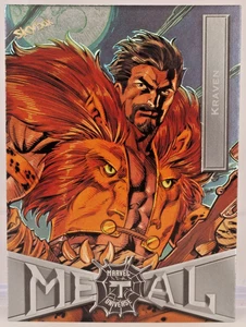 2021 Skybox Marvel X-Men Metal Universe Kraven #43 - Picture 1 of 2