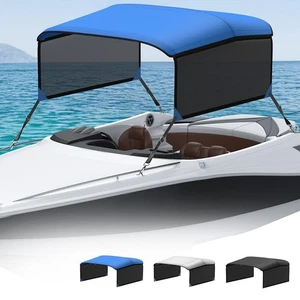 KAKIT 3 4 Bogen Bimini Top Ersatzbezug, 900D Oxford Bimini Tops für Boote... - Bild 1 von 8