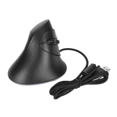 Wired Vertical Mouse Adjustable Dpi 7200 Usb Ergonomic Optical Mouse Rgb G AM - Image 1 of 4