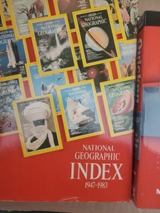 National Geographic Magazine Index 1947-1983 Hardcover - Picture 1 of 1