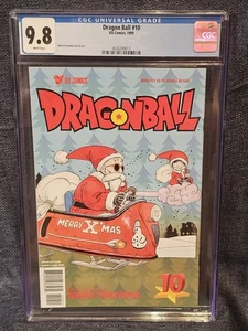 Dragon Ball #10 Primera impresión CGC 9,8 páginas blancas Viz Comics 1999 ¡¡MUY POCO POP!!! - Imagen 1 de 2