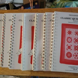The Kansas City Star Classic Quilt Patterns Volume 1-7 And Index Lot - Imagen 1 de 9