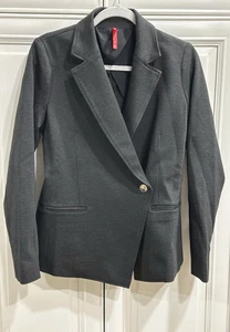 SPANX The Perfect Asymmetrical Damen Blazer Größe S Farbe Grau #20773R - Bild 1 von 20
